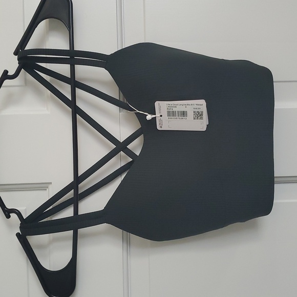 lululemon athletica Other - NWT Lululemon Like A Cloud Longline Ribbed Bra Sz 4b/c Rain Forest Green